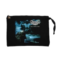 Arkona Goi Rode Goi Siyah Clutch Astarlı Cüzdan / El Çantası Siyah
