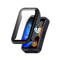 Protective-case Huawei Band 10-9-8 İçin 2 Si 1 Arada Sert Polikarbonat Kasa Koruyucu Dokunma Ve Netliği Etkilemeyen Darbeye Ve Çizilmeye Karşı Huawei Band 10 Ekran Koruyucu Kılıf Siyah Çok Renkli