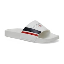 U.S. Polo Assn. U.s.polo Assn Wılly 4fx Beyaz Terlik Comfort Casual Anatomik Terlik Beyaz