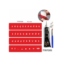 Hint Kınası Ve Şablonla Geçici Dövme Yapma Seti Set 37