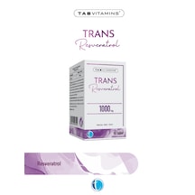 Tabvitamins Trans Resveratrol 30 Tablet Takviye Edici Gıda