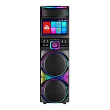 Blic Bls-82 Akıllı Led Ekranlı Parti Hoparlörü 12 Inç Rgb Taşınabilir Bluetooth Ses Sistemi