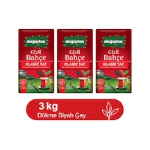 Doğadan Gizli Bahçe Dökme Siyah Çay 3 x 1 KG