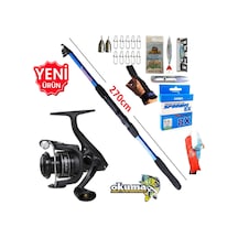 Okuma Revenger Rv-4000a 270cm 50-150gr Travel Tele Spin Olta Takımı Seti