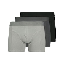 Jack & Jones Jacordınary Trunks 3 Pack Siyah Erkek Boxer 000000000102266675 Siyah