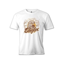 Kartal - On Sekiz Beyaz Erkek Tshirt