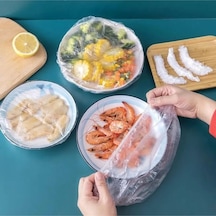 100 Adet Tazelik İçin Plastik Torbalar Plastik Çok Renkli Diğer