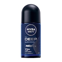 Men Erkek Roll On Deodorant Deep Dimension 50 Ml,72 Saat Ter Ve Ter Kokusuna Karşı Koruma,maskülen Ferah Koku,aktif Karbon,yapışkan His Bırakmaz