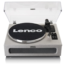 Lenco Ls-440 Gy Gri 4 Hoparlörlü Bluetoothlu Pikap Plak Çalar