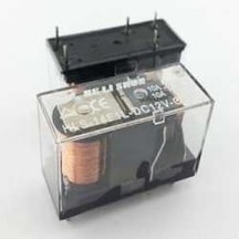 12v 5a Çift Kontak Röle - Hls-14f3l-dc12v-c