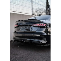 Audi A3 Sedan Sportback Advanced 2020-2024 Arka Difüzör Sportif Tampon Eki