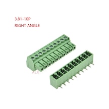 Klemens 10 Pin Takım 90D 3 81 MM Pcb Tipi