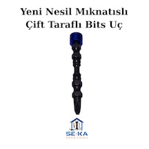 Yeni Nesil Mıknatıslı Çift Taraflı Bits Uç Profesyonel Pratik Vidalama Ucu Ph2 X 65 Mm 15 Adet