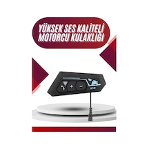 Intercom Bluetooth Kask Kulaklık Motosiklet Kulaklık 5.0 Bluetooth