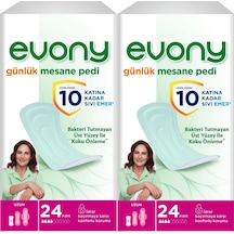 Evony Günlük Mesane Pedi Uzun 48 Adet (2Pk*24)