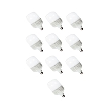 Led Torch Ampul 50 Watt Beyaz Işık Aydınlatma Lambası 10 Ad
