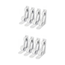 8 Adet Yaylı Masa Örtüsü Mandalı