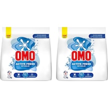 Omo Active Fresh Beyazlar Toz Deterjan 2 x 1500 G