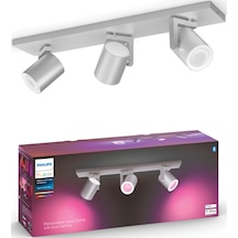 Philips Hue WCA Argenta 3'lü Spot Lamba 3x5.7W (Alüminyum)