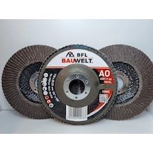 Bauwelt Çap115 A040 Flap Disk Zımpara Hıghtech 5li Paket