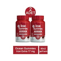 Gummies Iron Extra 17 Mg 60 Çiğnenebilir Jel 2 Adet