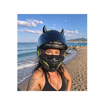 Şeytan Boynuzu Motosiklet Kask Aksesuarı 2adet Kask Dahil Değildir