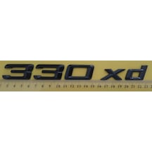 Bmw 330 Xd Siyah Yazı+
