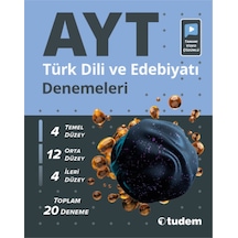 AYT Türk Dili ve Edebiyatı Denemeleri -  Tudem Yayınları