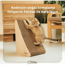 Oluklu Mukavva, Kedi Tırmalama Kanepesi Dikey Tırmalama / 24x43x24cm Small - Cs7 Lw