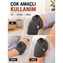 Taşınabilir Isıtmalı Diz Cihazı 5000 Mah Şarjlı Titreşimli Dijital Kontrollü