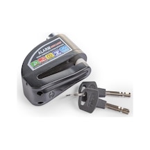 Locks Motosiklet Alarmlı Disk Kilidi Gri
