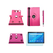 Lenovo Tab M10 X505l Za4h0040tr Kılıf Dönerli Unıversal Standlı Kılıf + Nano Ekran Koruyucu + Kalem Kapaklı Kılıf