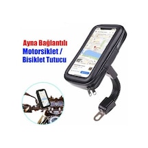 Motorsiklet Su Geçirmez Telefon Kılıfı Telefon Tutucu 7 Inç Xl