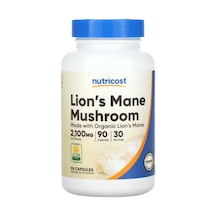 Nutricost Lion's Mane Mushroom Capsules 2100mg Per Serving, 3... Nutricost Lion's Mane Mushroom Capsules 2100mg Per Serving, 3...