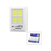 Zmax-3185 4-cob Led Pilli Dekoratif Gece Lambası Işık Ayarı- 12'li Paket Diğer