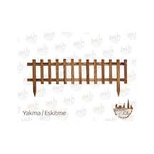 Ahşap Çit Bahçe Çiti Ahşap Bahçe Çiti Dekor Çit 120x30 Çit