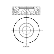 Mahle-knecht-behr 0160701 Motor Piston Segman 86.25mm 0.25 Farklı Boxer Iıı Jumper Iıı 22dt Puma Transit V347 Mondeo Duratorq 2.2 Tdcı 120ps 130ps 150ps Mondeo 06 9660381480 Diğer