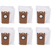 Xurunkeji Amarey A90+ Kendiliğinden Boşalan Robot Süpürge İçin 6'lı Yedek Toz Torbası Paketi