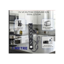 Vikomulti-let 6 Li 1-15 Metre Arası Anahtarli Çocuk Korumali 3x2.5 % Yüz Tam Bakır Ttr Kablolu Uzatma Seyyar Marakinin Özel Üretimi   Tse Fişli Bakir Kablolu 1 Metre - 894094433 1 Metre - 894094433 10 - 15 M