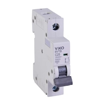 6vtb-1c25 Otomatik Sigorta 6ka C Tipi 1 Kutup 25a