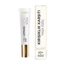 L'oreal Paris Yaş Uzmanı 50+ Kırışıklık Karşıtı Yenileyici Göz Kremi