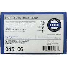 Fargo Dtc1000/1250e Silver Ribon 045106