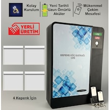 Azcorp Kepenk Güç Kaynağı Ups 1000watt 4 Çıkışlı Ve 2 Kumandalı