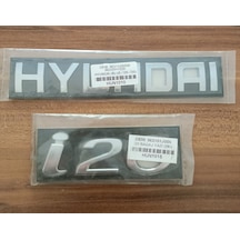 Hyundai İ20 Bagaj Yazısı 2li Takım Hyundai Ve İ20