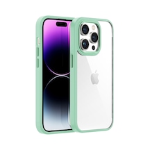Buff Apple Uyumlu iPhone 14 Pro Max Yeni Havalı Tampon Kılıf Mor