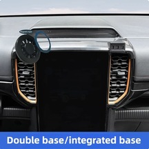 Xuweiwei Ford Ranger T9 2023-2025 Manyetik Cep Telefonu Tutucu Ana Yolcu Tarafı Manyetik Araç Aksesuarı