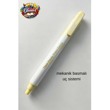 Mekanik Basmalı Kalem Tipi Silgi 1 Adet - Sarı