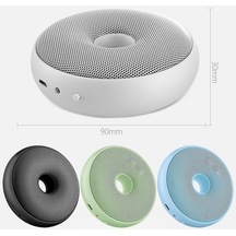 Dancemonkey Taşınabilir Donut Filtreli Hava Temizleyici Ozonlu Araba-ev Beyaz Beyaz