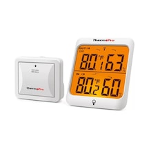 ThermoPro TP63C İç ve Dış Mekan (Sensörlü) Dijital Sıcaklık ve Nem Ölçer