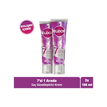 Elidor Saç Güzelleştirici Bakım Kremi 7'si 1 Arada Durulanmaz 150 Ml X2